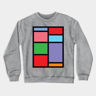 Pizzazz Color Block Crewneck Sweatshirt